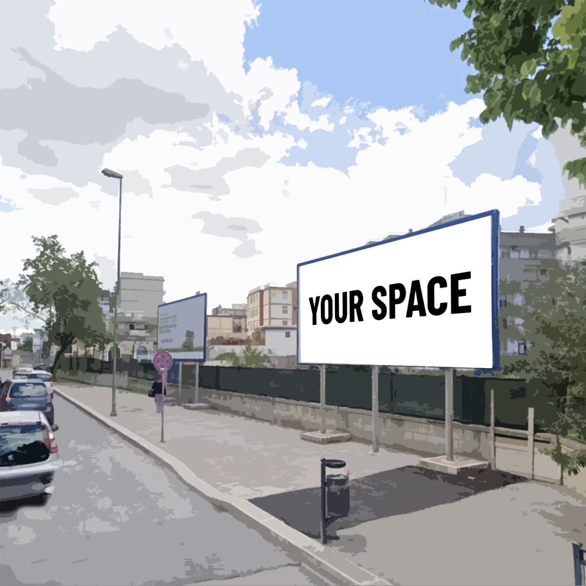 SPAZIO PUBBLICITARIO 600 x 300 Viale Stazione (TRIGGIANO) Dal 02/11/2026 al 15/11/2026 14 giorni